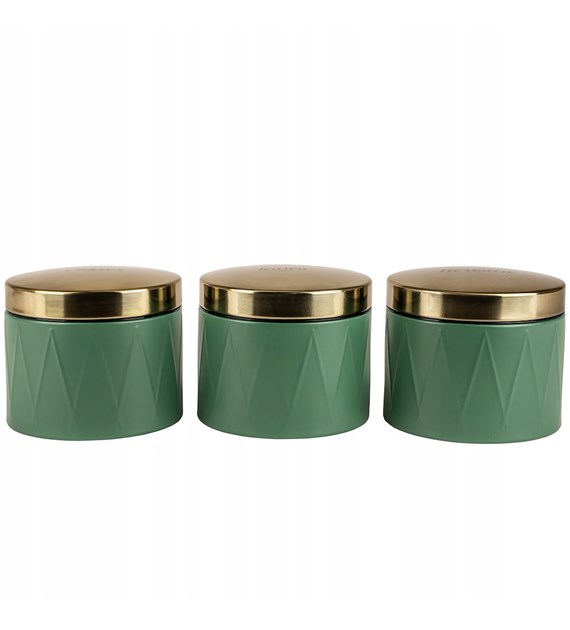 KPL.3 POJEMNIKÓW GENEVA ZIELONE STAL GS-03651