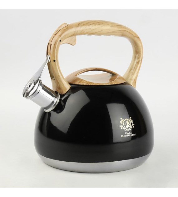 CZAJNIK STALOWY 3L ODELIA CZARNY GS-04178A