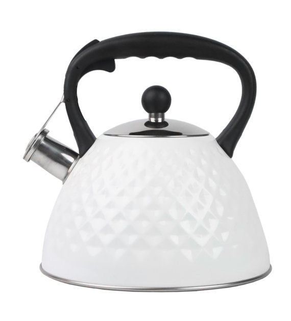 CZAJNIK STALOWY 3L GALA BIAŁY GS-04171B