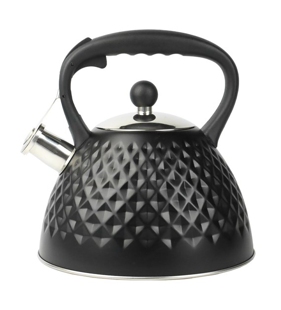 CZAJNIK STALOWY 3L GALA CZARNY GS-04171B