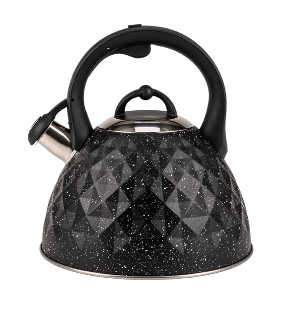 CZAJNIK STALOWY 3L SELENA CZARNY GS-04139B