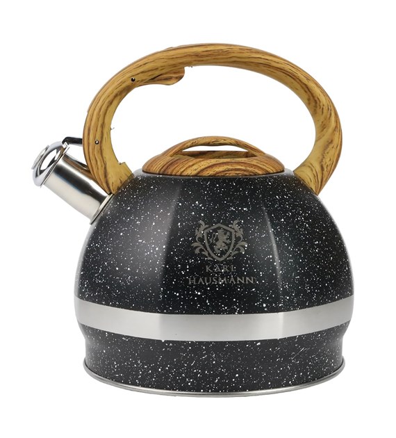 CZAJNIK STAL. 3L CZARNY/MARM IRYDA GS-04140C