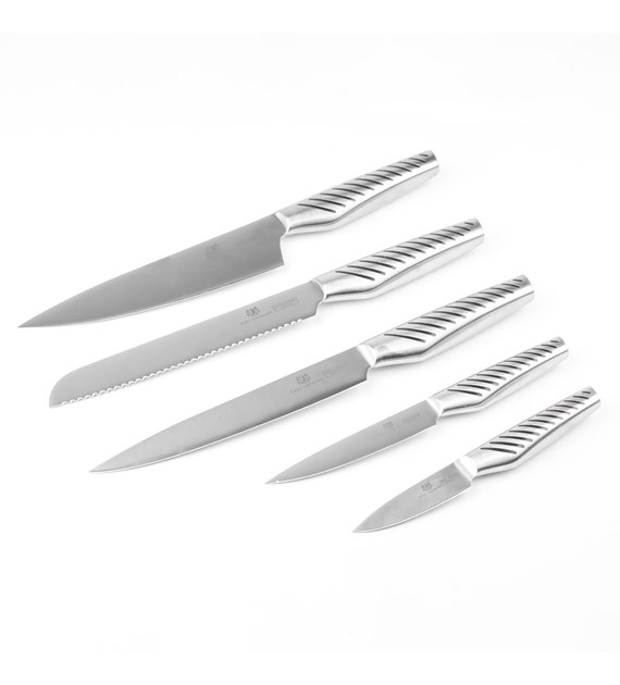 KPL.NOŻY STALOWYCH MAURO 5SZT KHT2