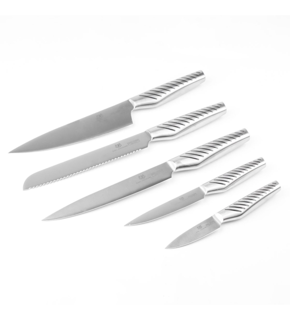 KPL.NOŻY STALOWYCH MAURO 5SZT KHT2