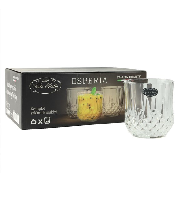 KPL. 6 SZKLANEK NISKICH 317ML ESPERIA LXZS0602