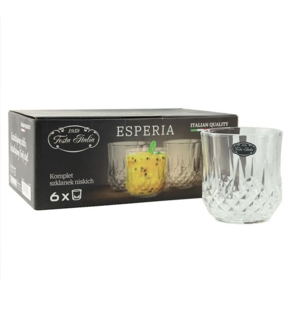 KPL. 6 SZKLANEK NISKICH 317ML ESPERIA LXZS0602