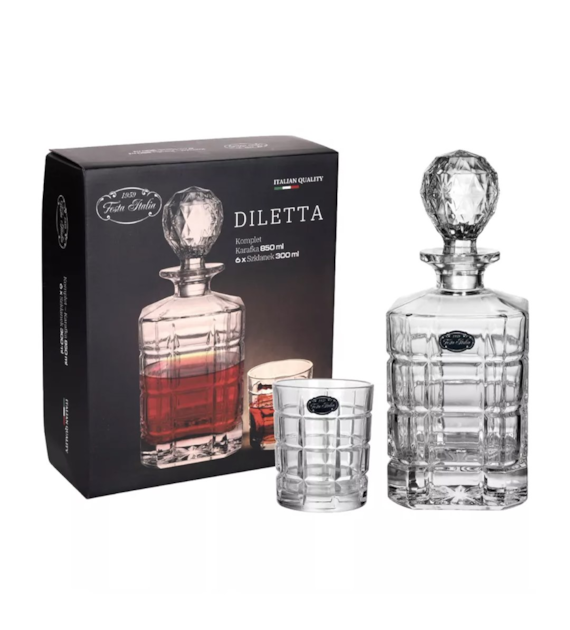 KPL.KARAFKA 850ML/6 SZKLANEK 300ML DILETTA GB12114