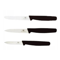 NÓŻ KUCHENNY PROSTY ZIELONY 10CM KH5H