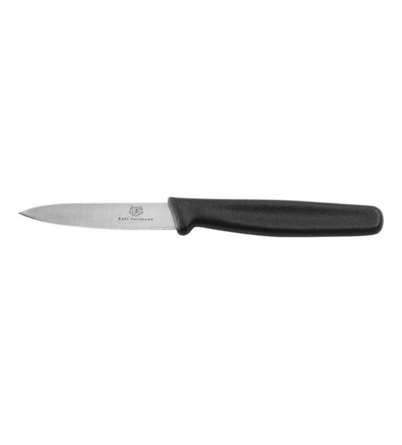 NÓŻ KUCHENNY PROSTY CZARNY 8CM KH6H