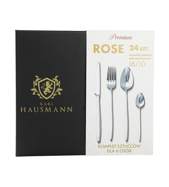 KPL. SZTUĆCY ROSE 24SZT KARL HAUSMANN E022PJ