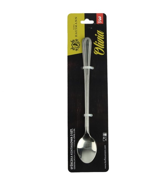 KPL.ŁYZECZEK KOKTAILOWYCH OLIVIA 3SZT