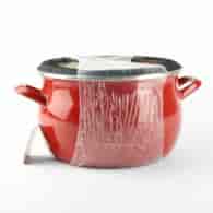 GARNEK EMALIOWANY CZERW. HELENA 6,5L 24CM ZX24