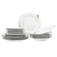 KPL. OBIADOWY 18CZ KWADRAT PORCELANA VERONA ZIMA