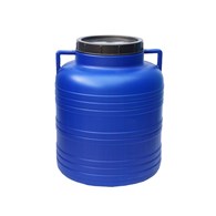 BECZKA 60L Z USZAMI NISKA  ZAKRĘCANA