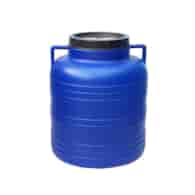 BECZKA 60L Z USZAMI NISKA  ZAKRĘCANA SZEROKI WLEW