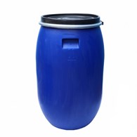 BECZKA 120L Z OBEJMĄ I KRANEM