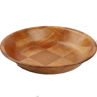 DREWIANA OWALNA MISKA 30CM 23KA-1487