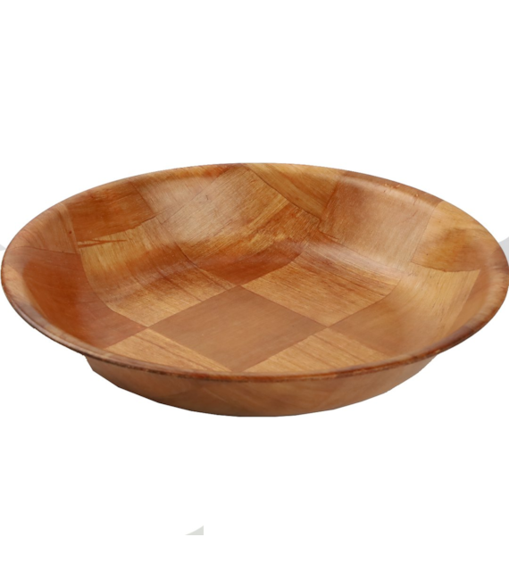 DREWIANA OWALNA MISKA 30CM 23KA-1487