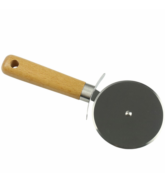 NÓŻ DO PIZZY STALOWY DREW. RĄCZKA 23KA-695