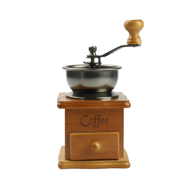 RĘCZNY MŁYNEK DO KAWY DREWNIANY 23KB-175