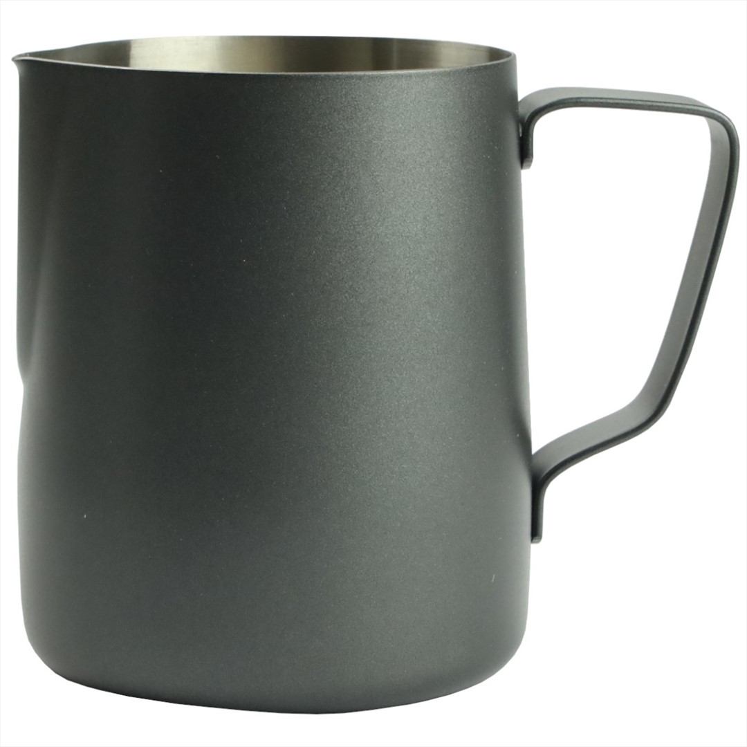 MLECZNIK STALOWY CZARNY 11,5x12x7,5CM 23KA-090