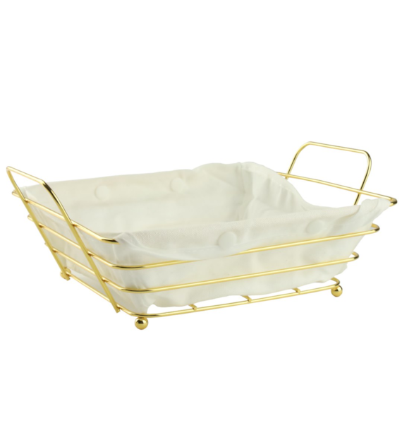 KOSZYK NA PIECZYWO CHLEB BIAŁY ZŁOTO 23KC-258