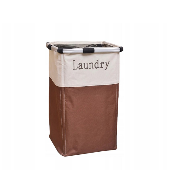 KOSZ NA PRANIE 2 KOMORY 62x32x53CM 24F19HA-004