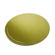 KPL 5SZT PODKŁAD TORT OWAL. ZŁ. 30CM 23KA-230-3G