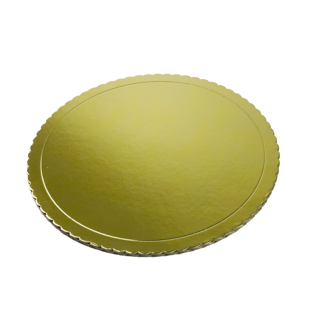 KPL 5SZT PODKŁAD TORT OWAL. ZŁ. 30CM 23KA-230-3G