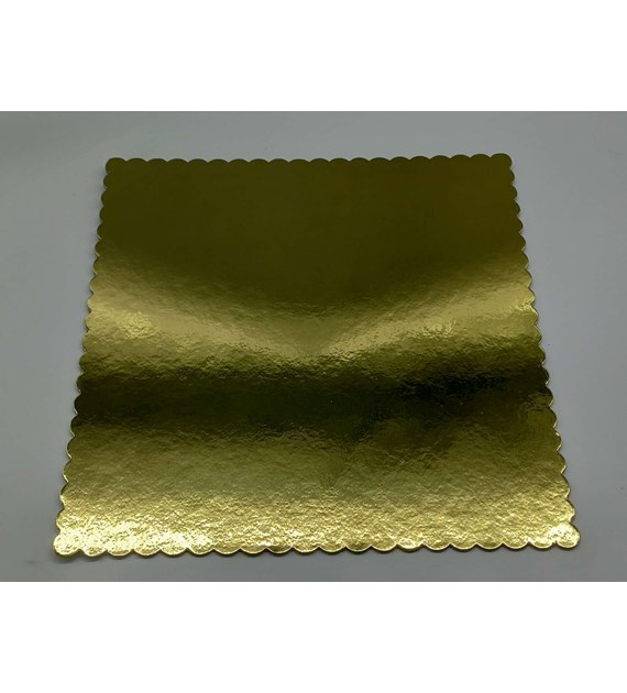 KPL 5SZT PODKŁAD TORT KWADR. ZŁ 30CM 23KA-231-1G