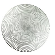 MATA STOŁOWA OKRĄGŁA ROSE GOLD 38CM 23KB-472