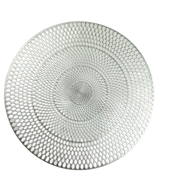 MATA STOŁOWA OKRĄGŁA ROSE GOLD 38CM 23KB-472