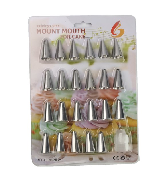 KPL 20 KOŃCÓWEK DO DEKORACJI TORTÓW 23KB-231