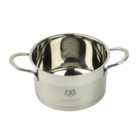 GARNEK STALOWY 18/10 TYTAN 18CM TYT18