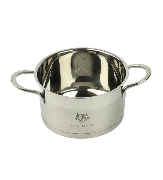 GARNEK STALOWY 18/10 TYTAN 18CM TYT18