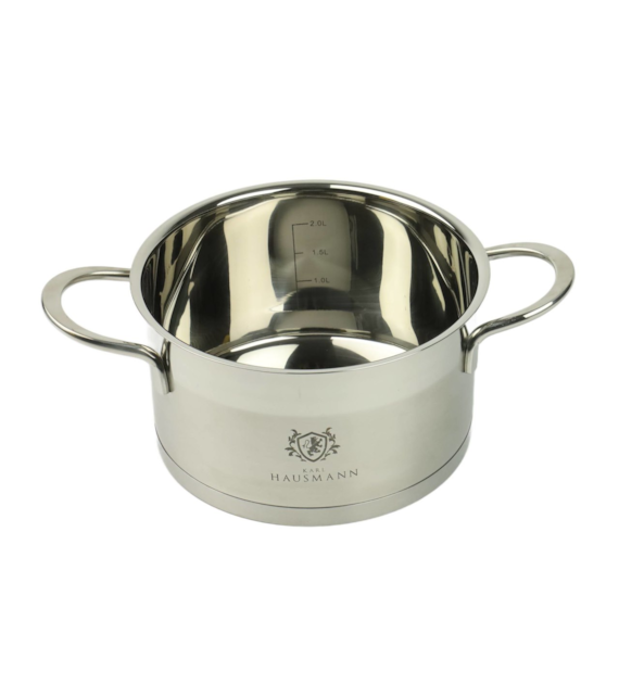 GARNEK STALOWY 18/10 TYTAN 18CM TYT18