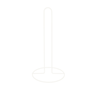 STOJAK NA RĘCZNIK PAPIEROWY 30CM BIAŁY KH661