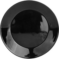 TALERZ PŁASKI 26,5CM SONIA CZARNY HB-HLMLQP-105