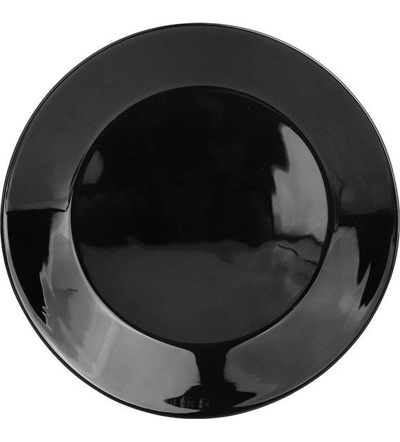 TALERZ PŁASKI 26,5CM SONIA CZARNY HB-HLMLQP-105