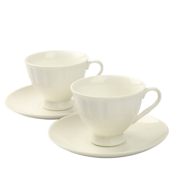 KPL.2 FILIŻANEK ZE SPODKIEM 220ML NICOLETTA