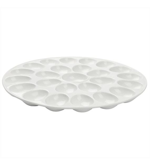 TALERZ NA JAJKA PORCELANOWY 33CM ZD25805