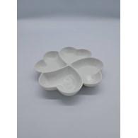 PÓŁMISEK CZTERODZIELNY PORCELANOWY 20CM ZD20201