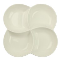 PÓŁMISEK OKRĄGŁY CZTERODZIELNY 21CM ZD9761-8