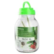 SŁÓJ 3L ZE SZCZYPCAMI I NAKRĘTKA GRATIS