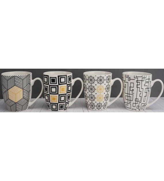 KUBEK PORCELANOWY 350ML WZORY-2 F037