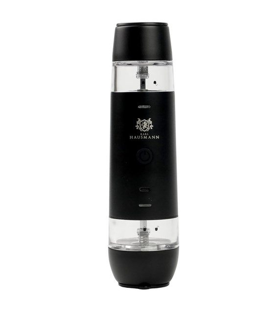 ELEKTRYCZNY MŁYNEK CZARNY 2W1 ŁADOWANY USB MG719