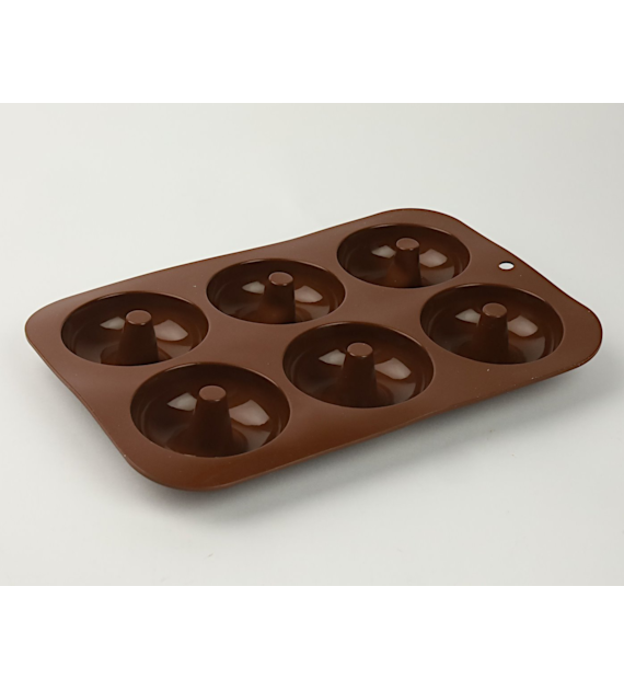 FORMA SILIKONOWA DO PĄCZKÓW DONUTÓW SM02M001