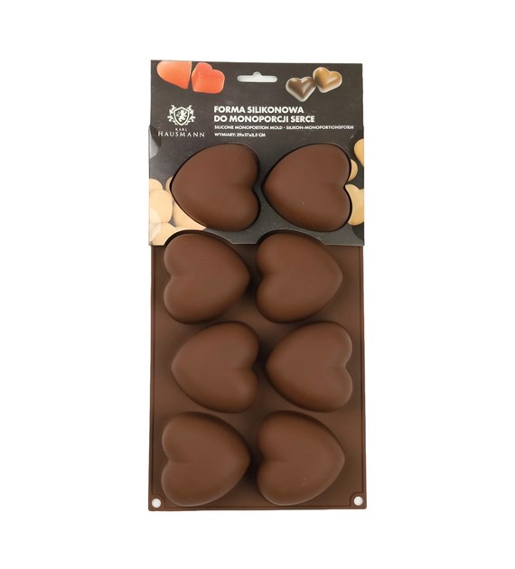 FORMA SILIKONOWA DO MONOPORCJI SERCE      SM02M026