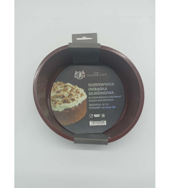 TORTOWNICA OKRĄGŁA SILIKONOWA 16CM SM01M027-B