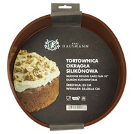 TORTOWNICA OKRĄGŁA SILIKONOWA 25CM SM01M029-D